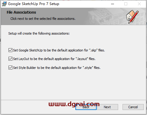 草图大师Google SketchUp pro7.0 简体中文版下载与安装教程