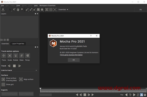 Mocha Pro 2021 安装包下载【Mocha2021】英文版安装教程
