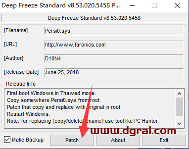 冰点还原精灵Deep Freeze8.61 绿色版下载与安装教程