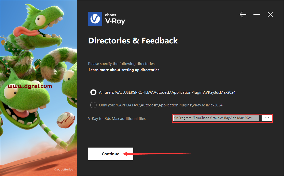 VRay 6.10.06 for 3dmax【支持2019-2024】下载与安装教程