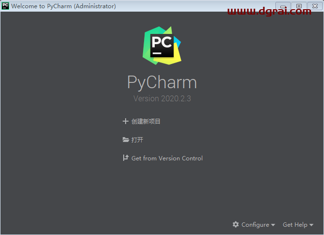 pycharm2020.2.3汉化版下载【pycharm2020.2.3】中文版安装教程