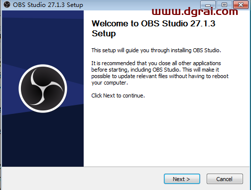 OBS Studio 27.1.3【Open Broadcaster Software】绿色版下载与安装教程