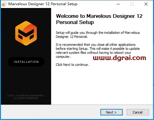 【MD12安装包下载】三维服装设计软件个人版 Marvelous Designer 12 Personal 7.1.111.41612中文版安装教程